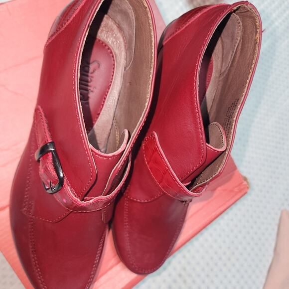 SANITA EUC WOMEN'S SIZE 38 eu. 7 US BLISS-BEVERLY ANKLE BOOTS SHOES - Picture 5 of 12